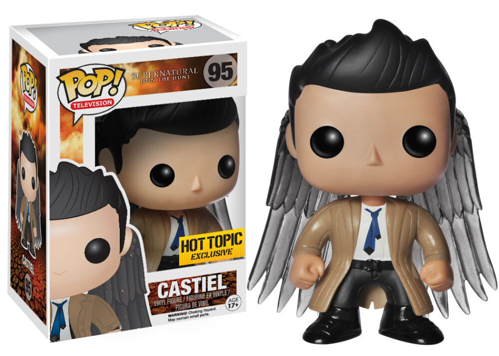 Funko Pop! Television Supernatural Castiel #95 Hot Topic Exclusive
