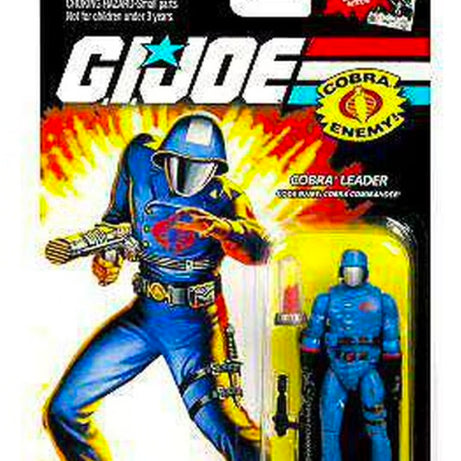 Hasbro GI Joe 25th Anniversary Cobra Commander w/ M.A.S.S. Device Crystal Action Figure