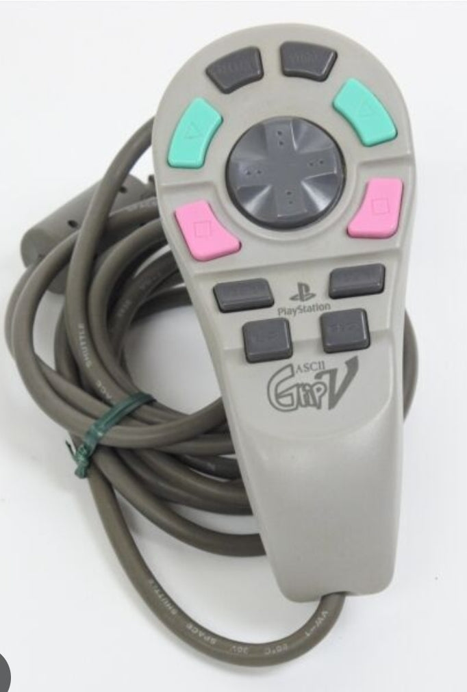 ASCII Grip V Playstation 1 & 2 One-Handed Controller