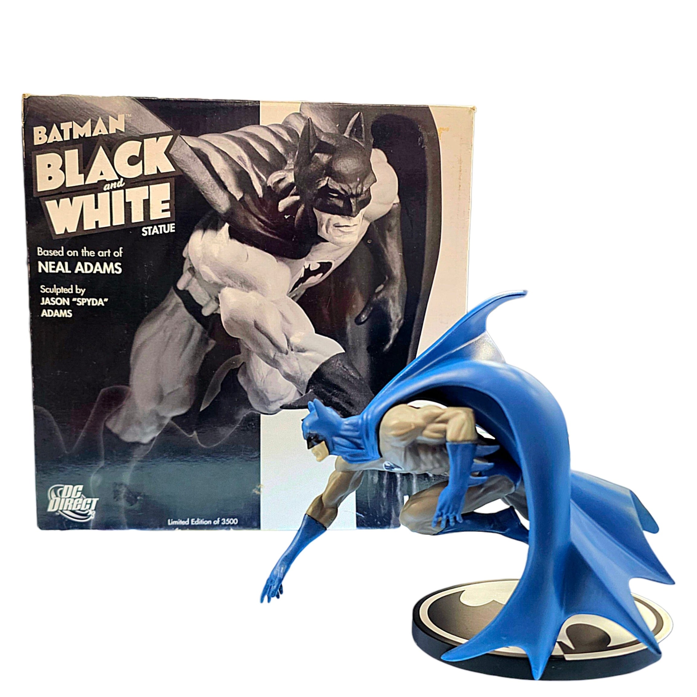 DC Direct Batman Black & White Statue Sculted by Jason "Spyda" Adams #2032 of 3500 Pcs