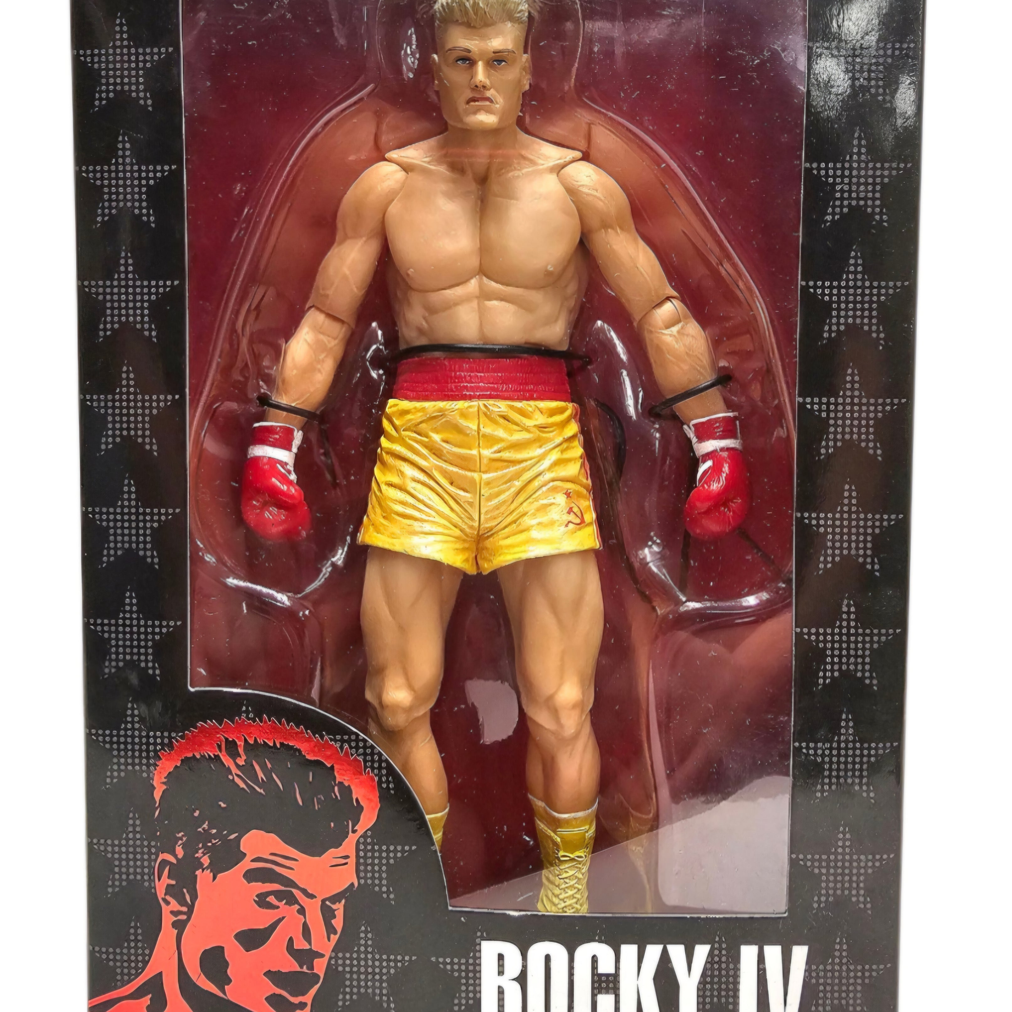 NECA Rocky IV 40TH Anniversary Series 2 Ivan Drago Yellow Trunks (2017) Figure