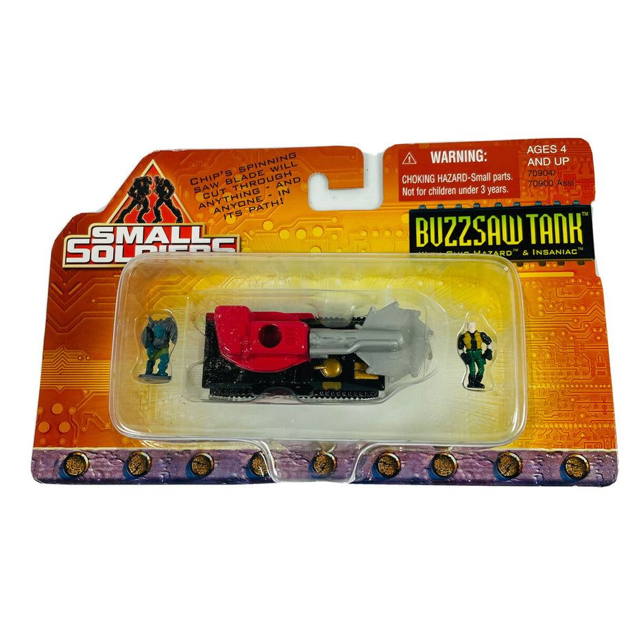 Kenner Small Soldiers Buzzsaw Tank With Chip Hazard & Insaniac