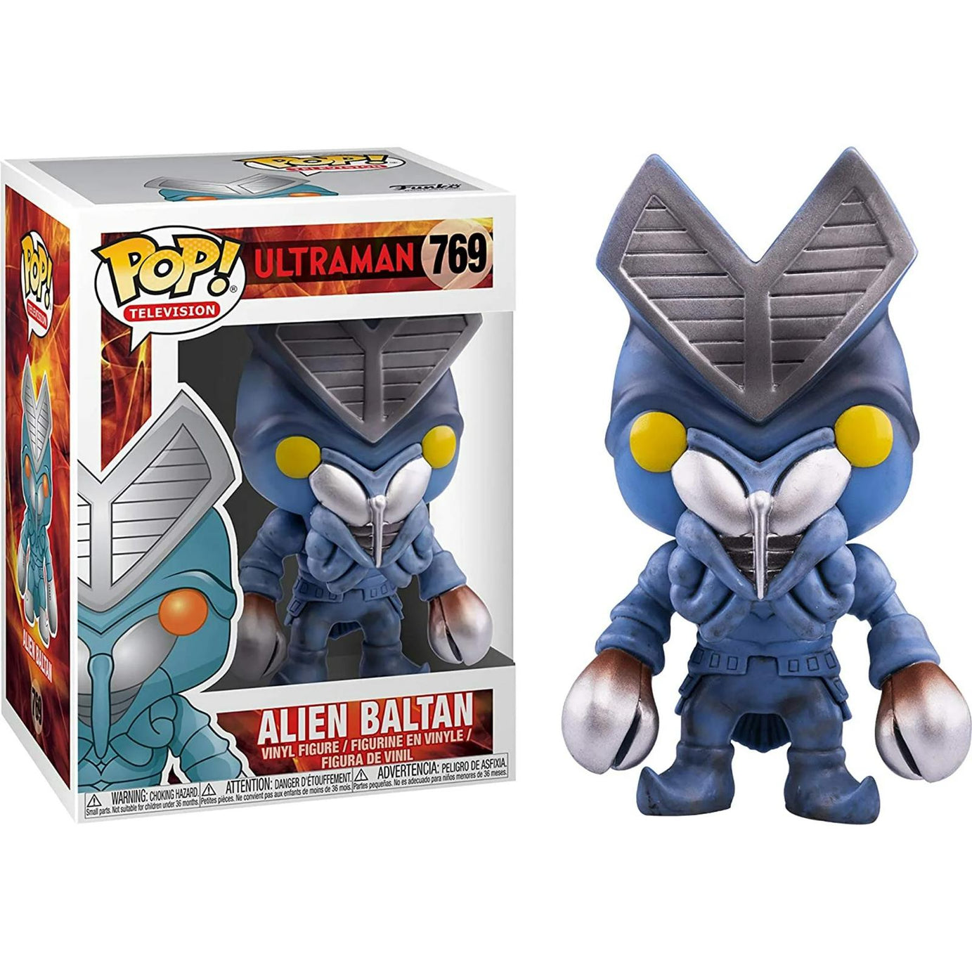 Funko Pop! Television Ultraman Alien Baltan #769 Barnes & Noble First To Market Exclusive