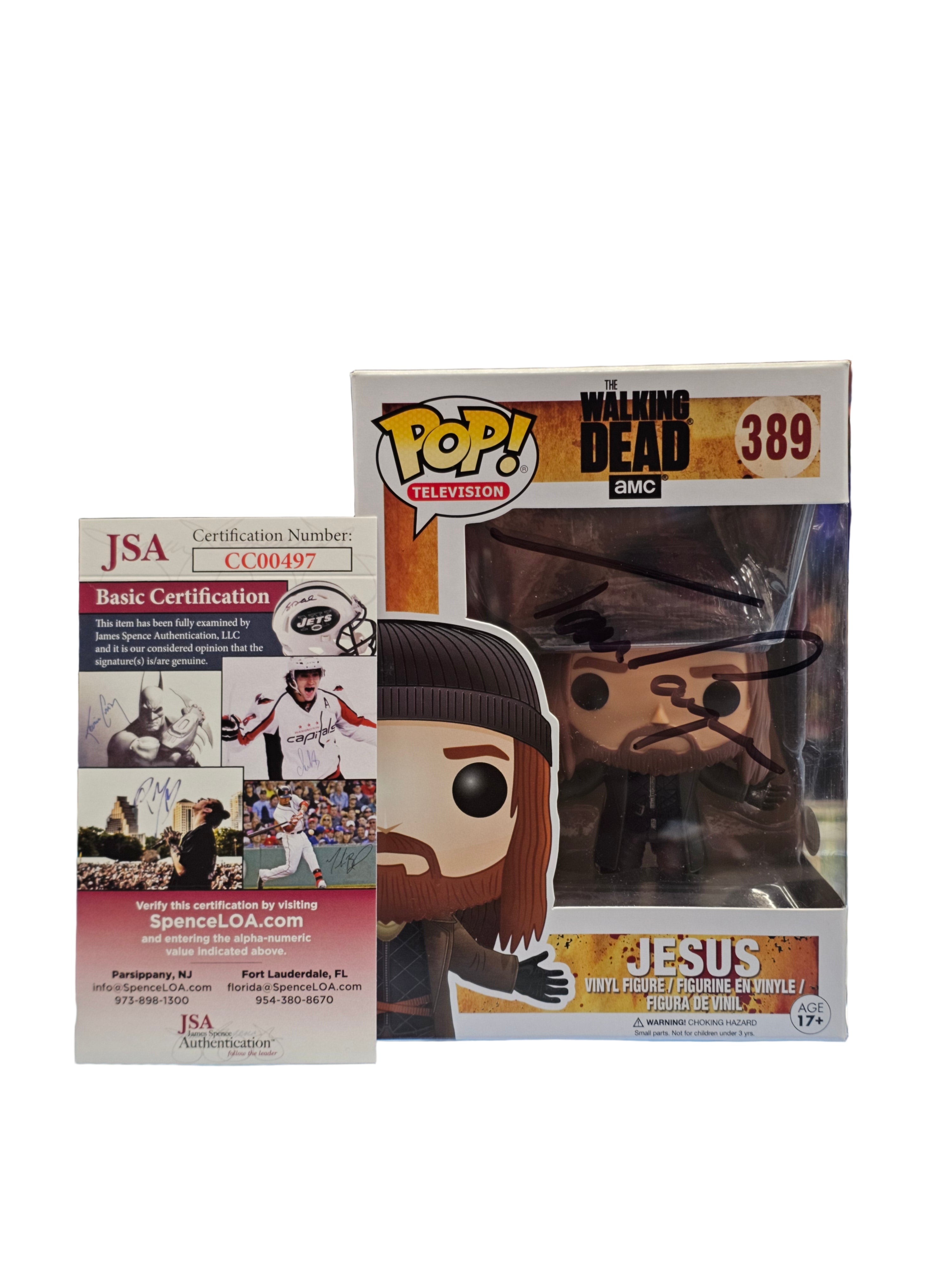 (Signed) Funko Pop! Television The Walking Dead Jesus #389