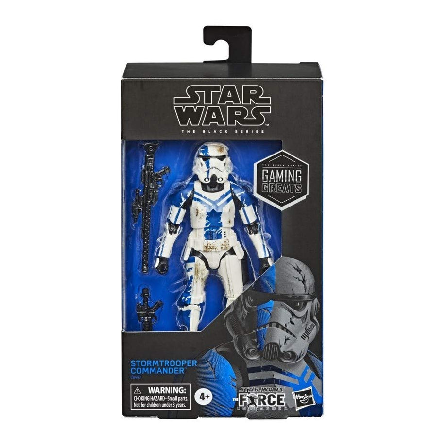 Hasbro Star Wars The Black Series Gaming Greats Star Wars The Force Unleashed Stormtrooper Commander Action Figure
