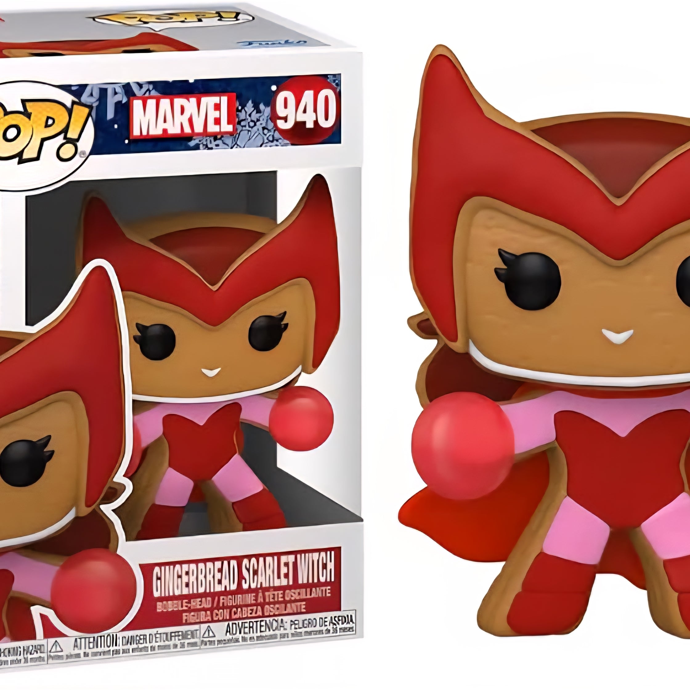Funko Pop! Marvel Gingerbread Scarlet Witch #940