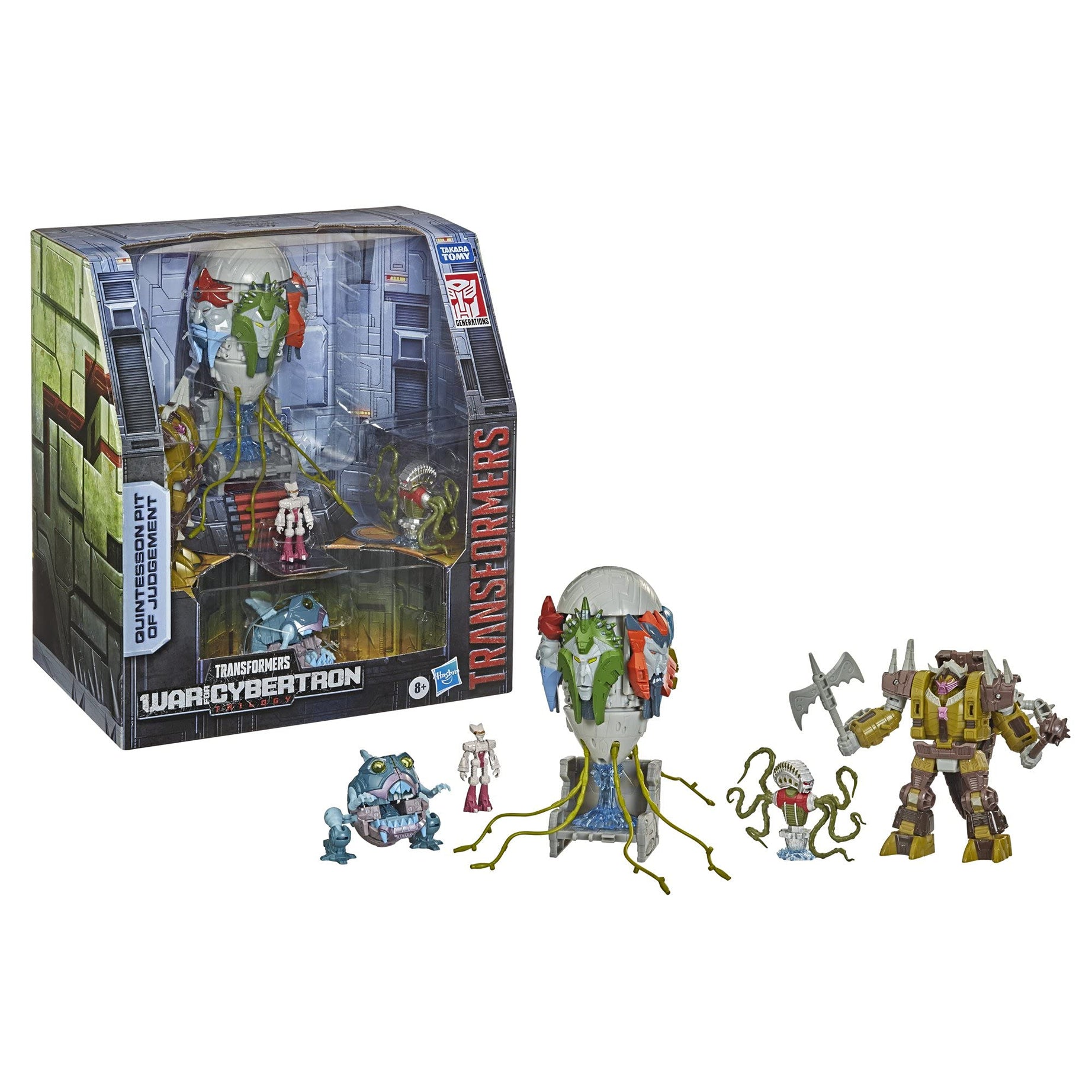 Hasbro Transformers The Movie War For Cybertron Trilogy Quintesson Pit Of Judgement Playset