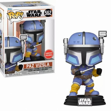 Funko Pop! Star Wars Paz Vizsla #562 Gamestop Exclusive