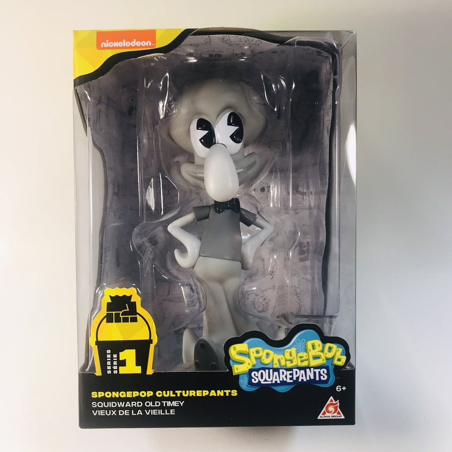 Nickelodeon Spongebob Squarepants Spongepop Culturepants Squidward Old Timey Series 1 Vinyl Figure