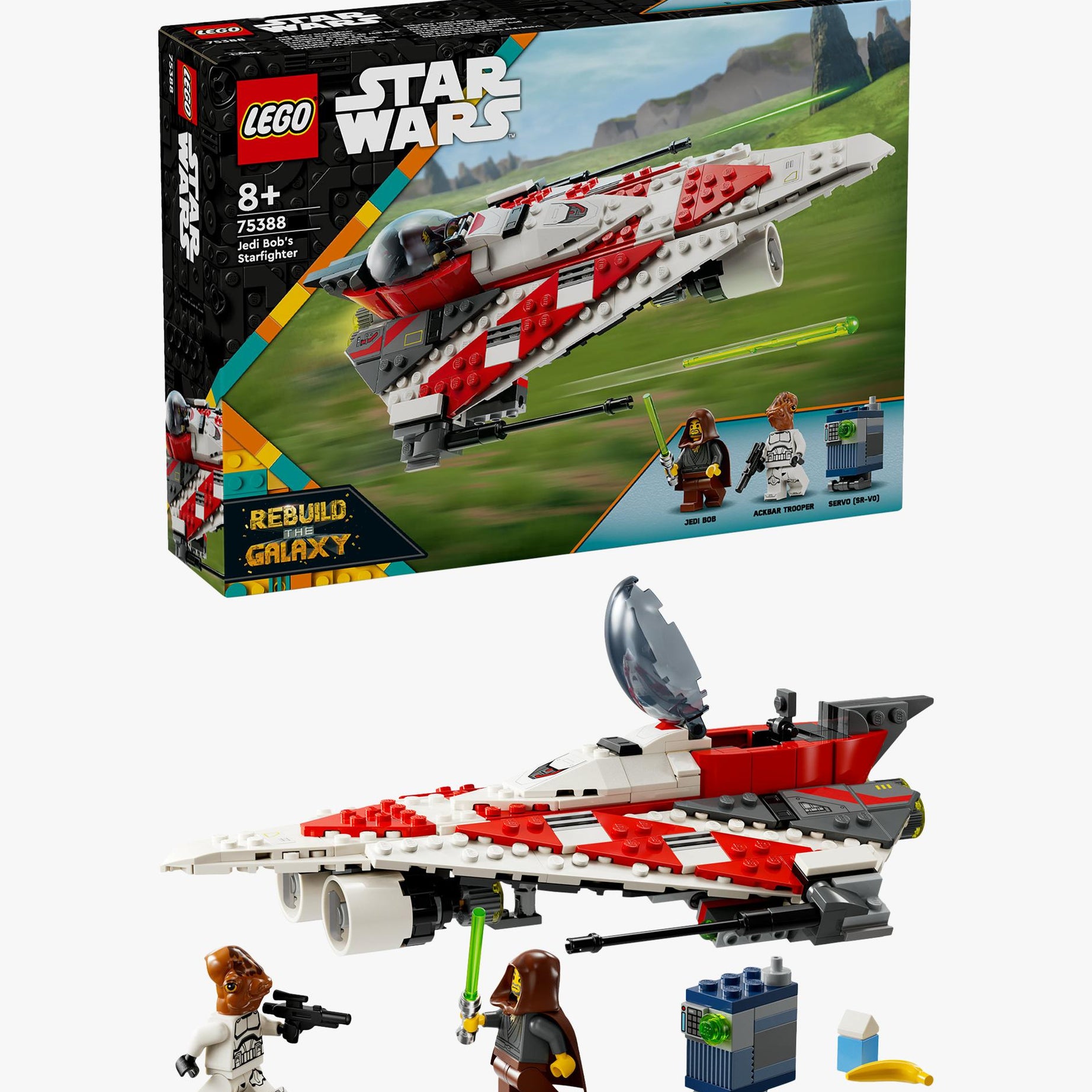 Lego Star Wars Jedi Bob's Starfighter #75388