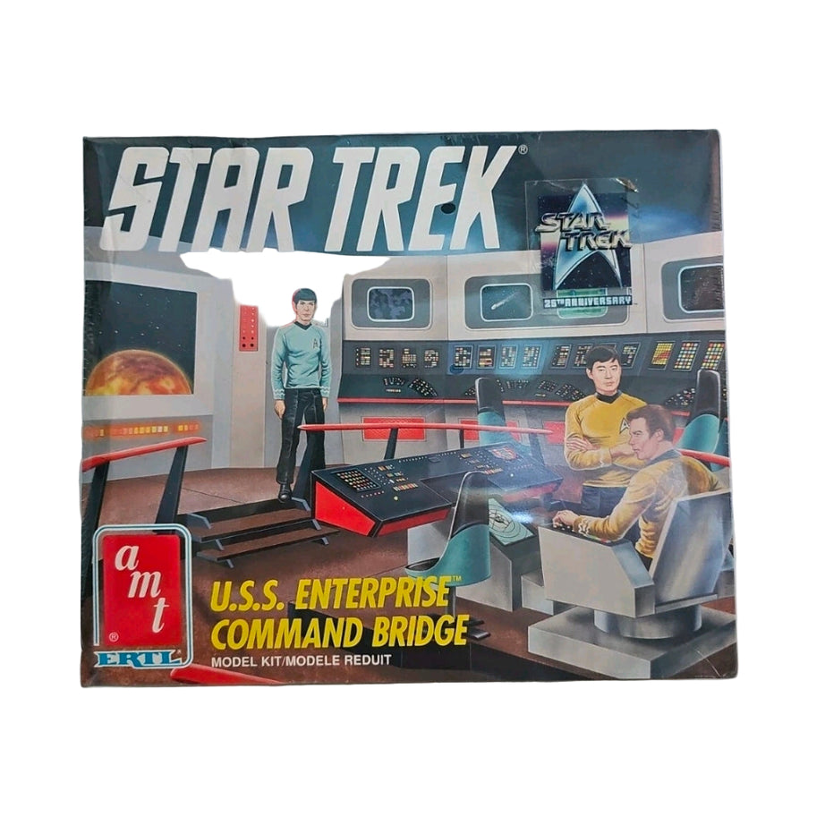 Ertl Star Trek U.S.S. Enterprise Command Bridge AMT Model Kit #6007 (1991)