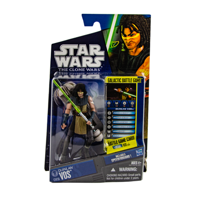 Hasbro Star Wars The Clone Wars Quinlan Vos 3.75 Inch Action Figure