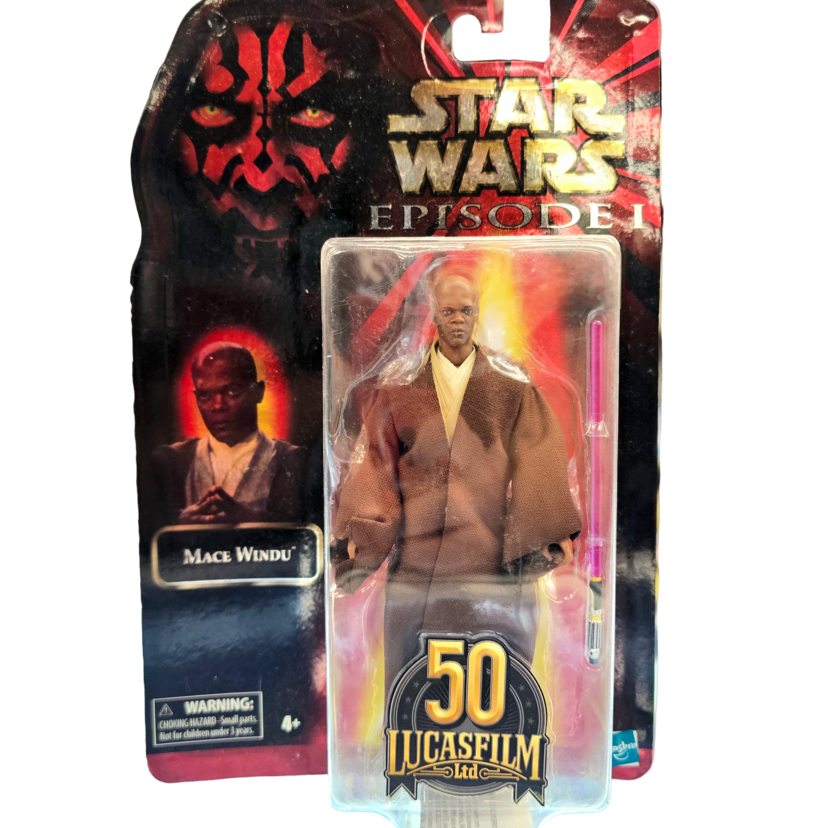 Hasbro Star Wars Episode 1 Mace Windu with Lightsaber