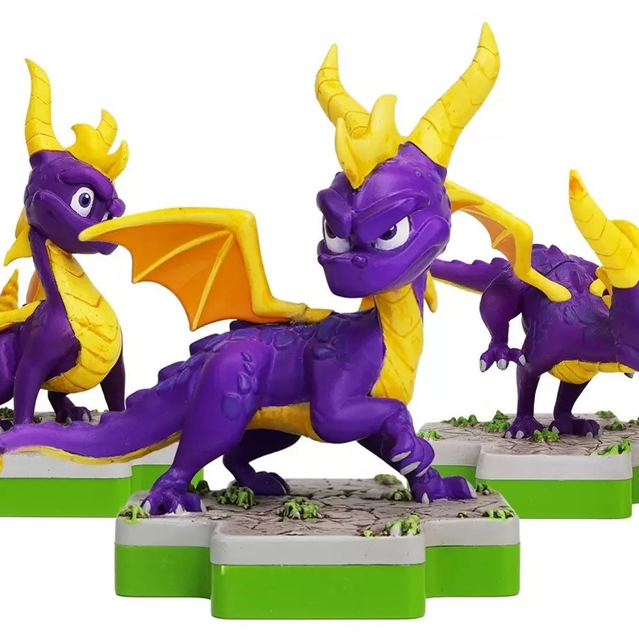TOTAKU Collection First Edition Activision Spyro The Dragon Trilogy Thinkgeek Exclusive Figure 3-Pack