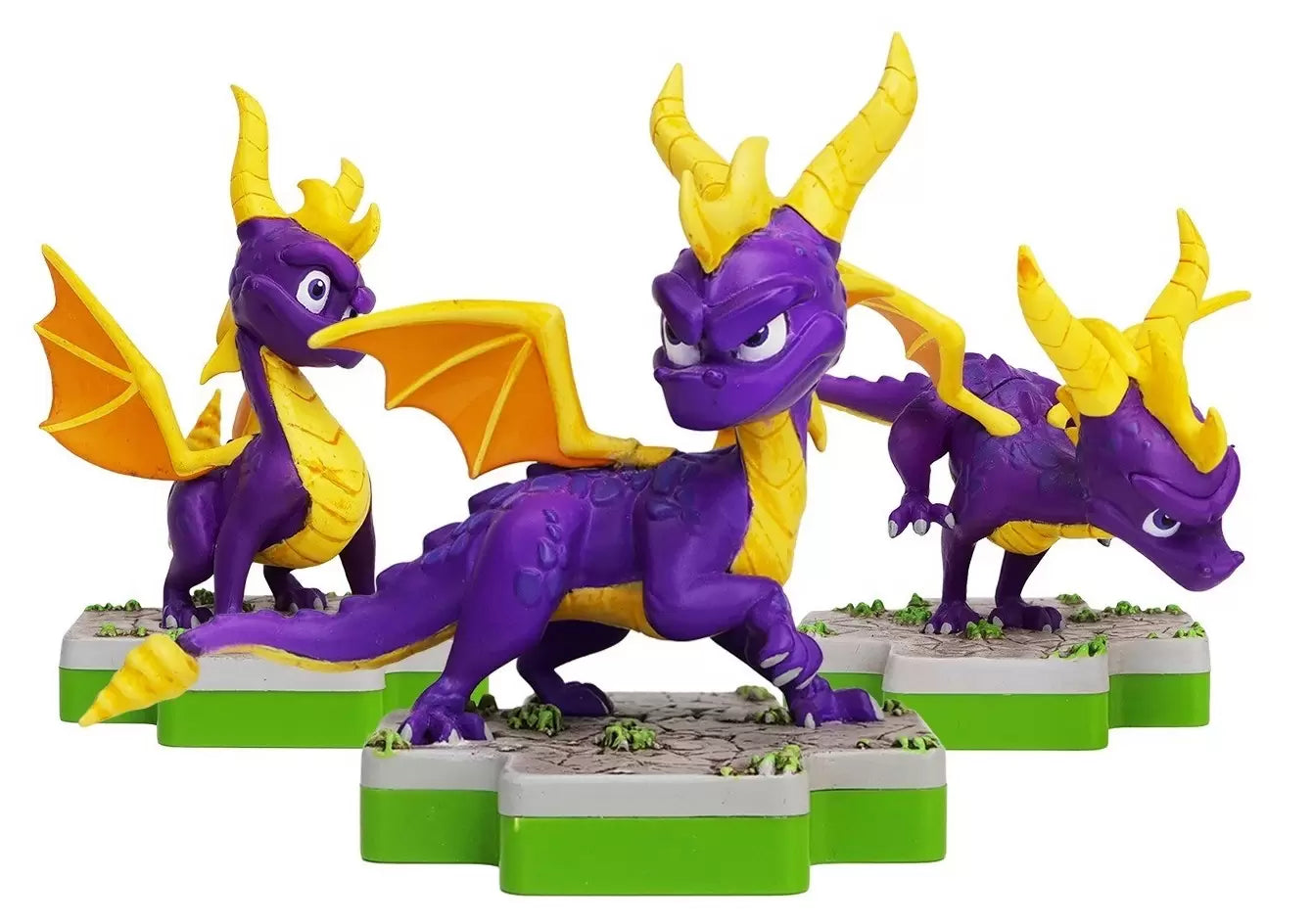 TOTAKU Collection First Edition Activision Spyro The Dragon Trilogy Thinkgeek Exclusive Figure 3-Pack