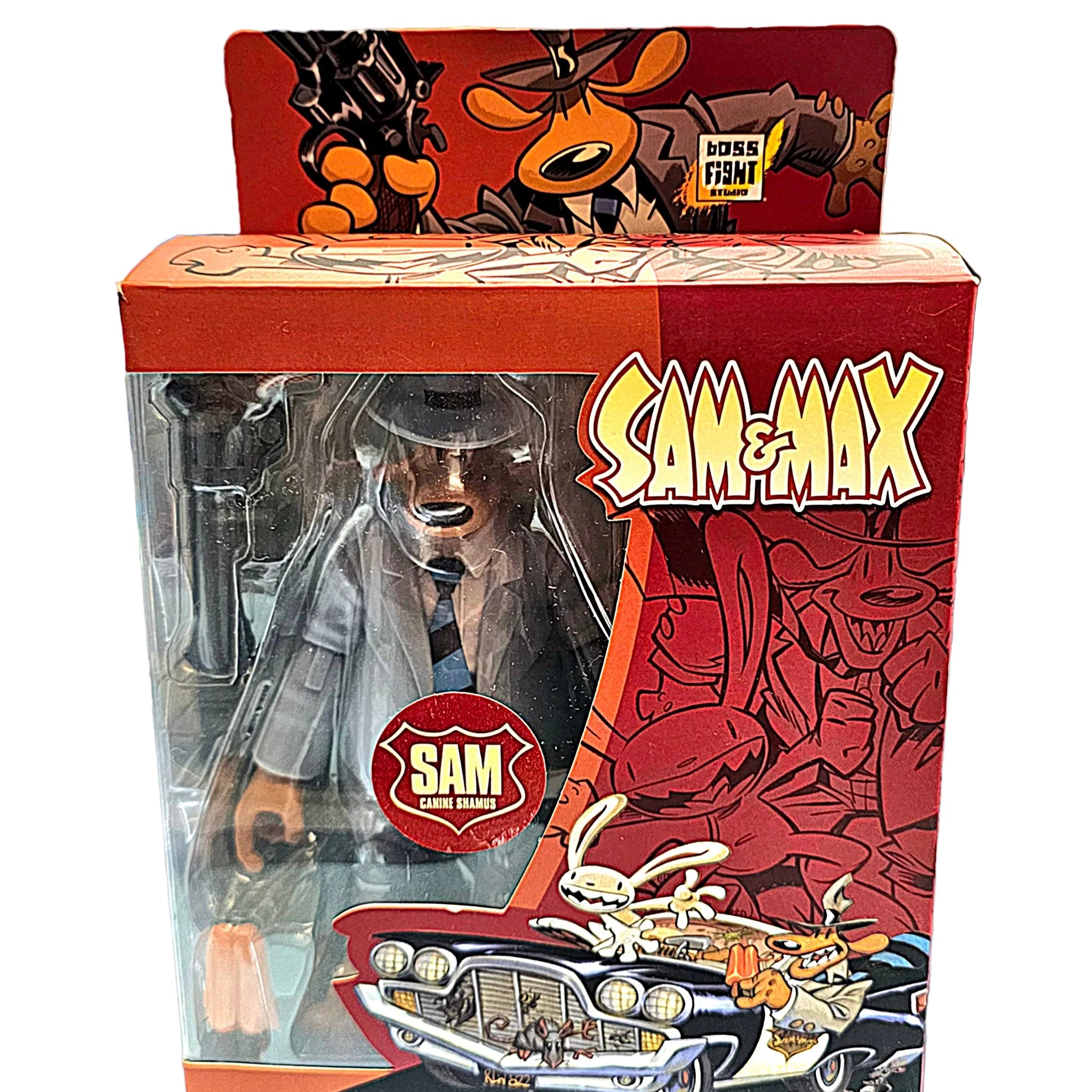 Boss Fight Studio Sam & Max Freelance Police Sam the Dog Action Figure