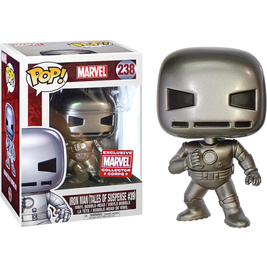 Funko Pop Marvel Iron Man (Tales Of Suspense #39) #238 Marvel Collector Corps Exclusive