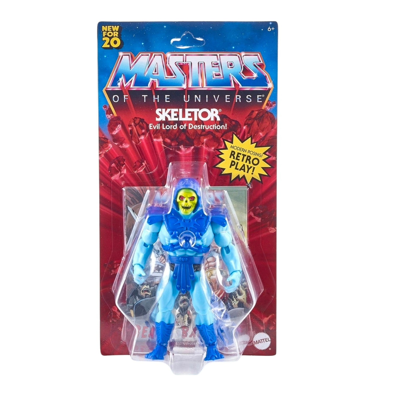 Super 7 Masters of the Universe Skeletor 5.5” Retro Play Action Figure