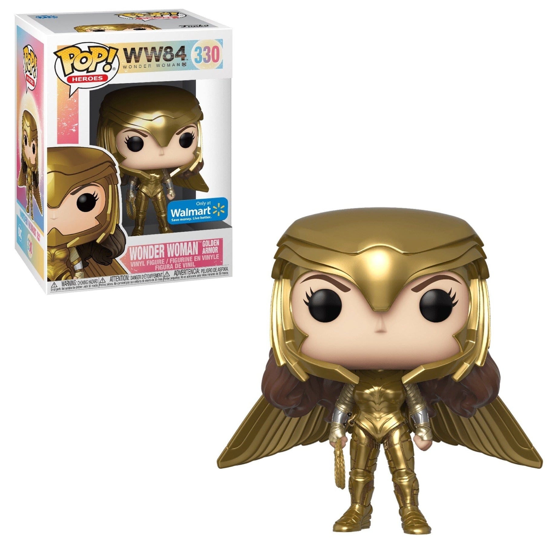 Funko Pop! Heroes DC WW84 Wonder Woman #330 Walmart Exclusive