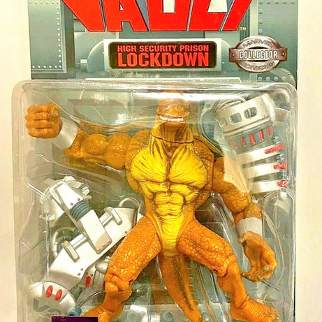 Toybiz Marvel Collector Series Super-Villains Vault High Security Prison Lockdown Stegron Action Figure