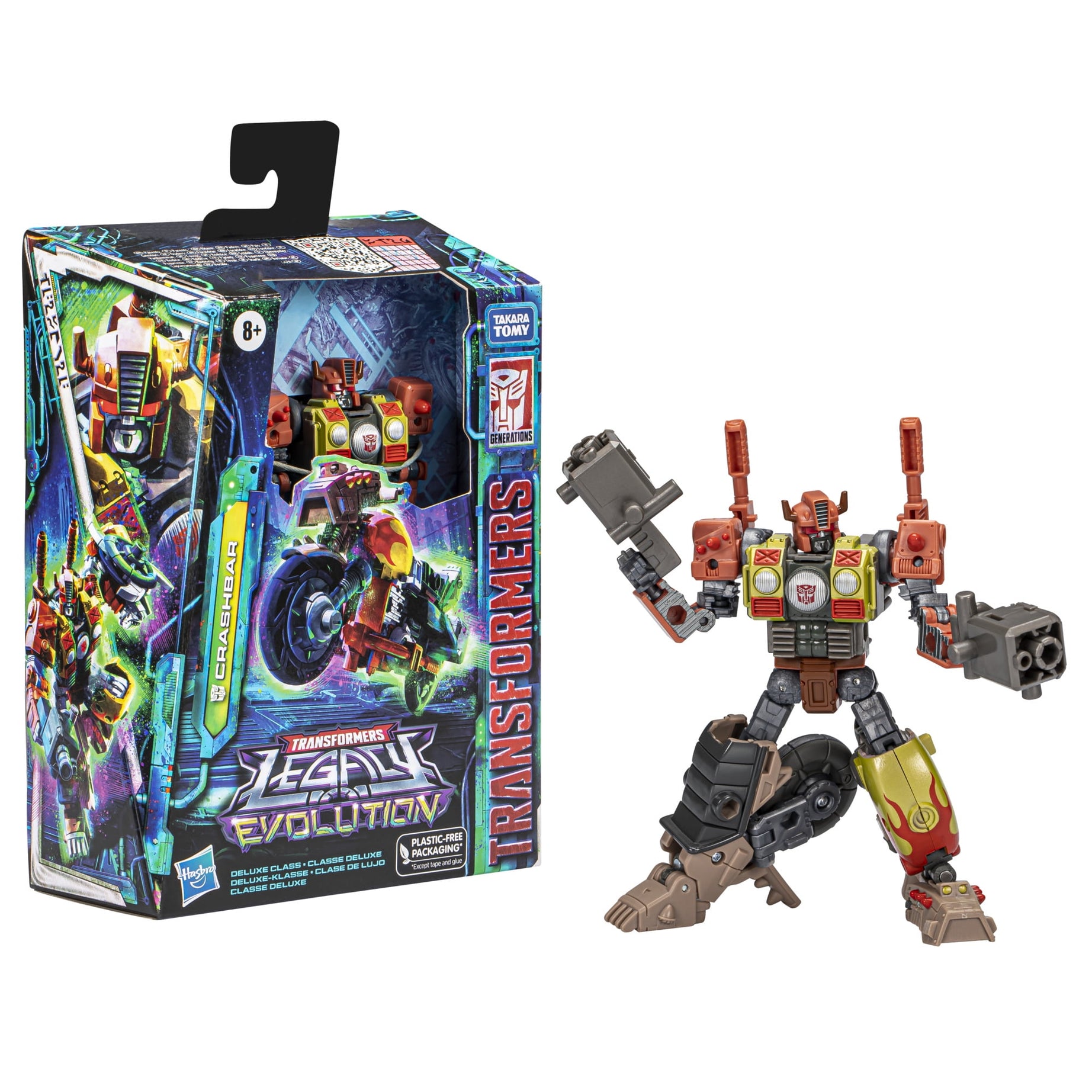 Hasbro Transformers Legacy Evolution Crashbar Action Figure