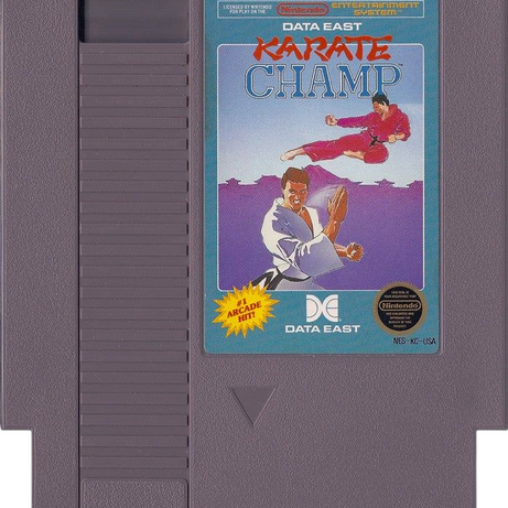 NES Karate Champ Video Game
