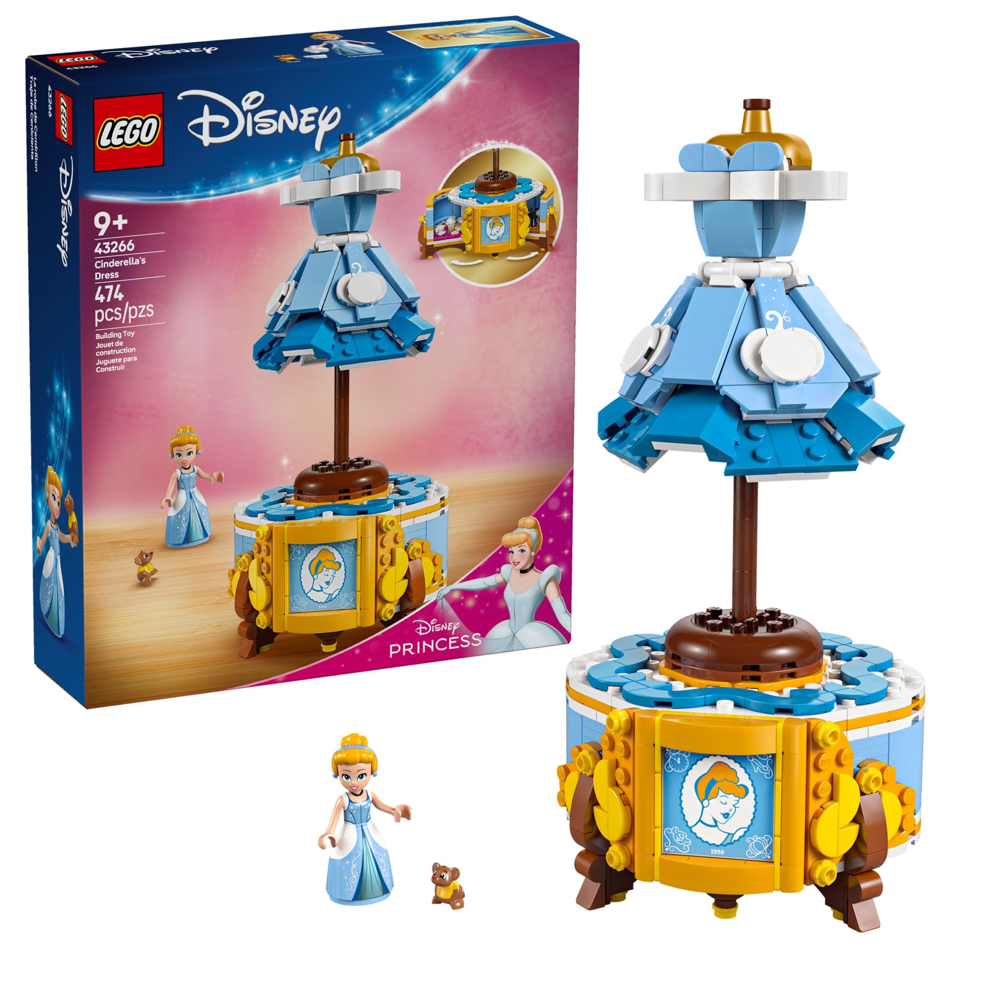 Lego Disney Princess Cinderella's Dresses #43262
