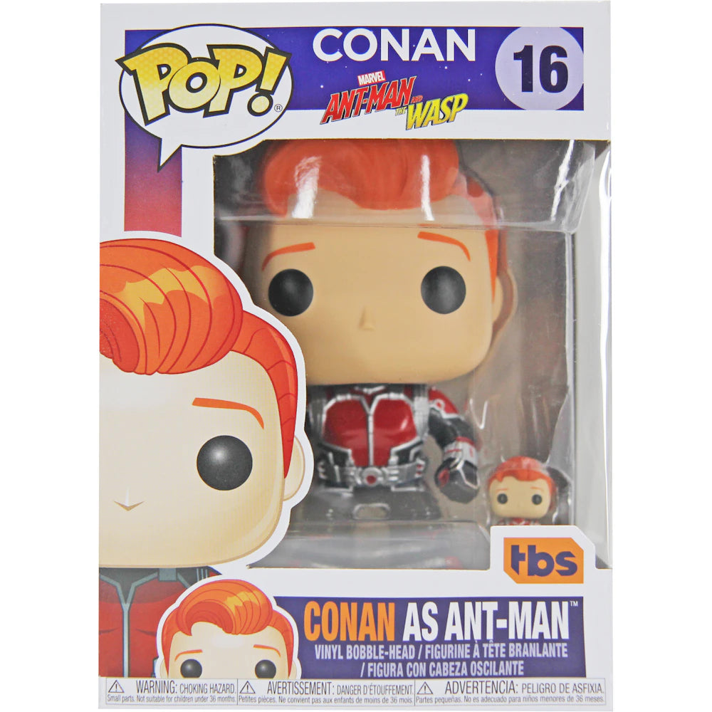 Funko Pop! Conan TBS Marvel Ant-Man And The Wasp Conan as Ant-Man #16