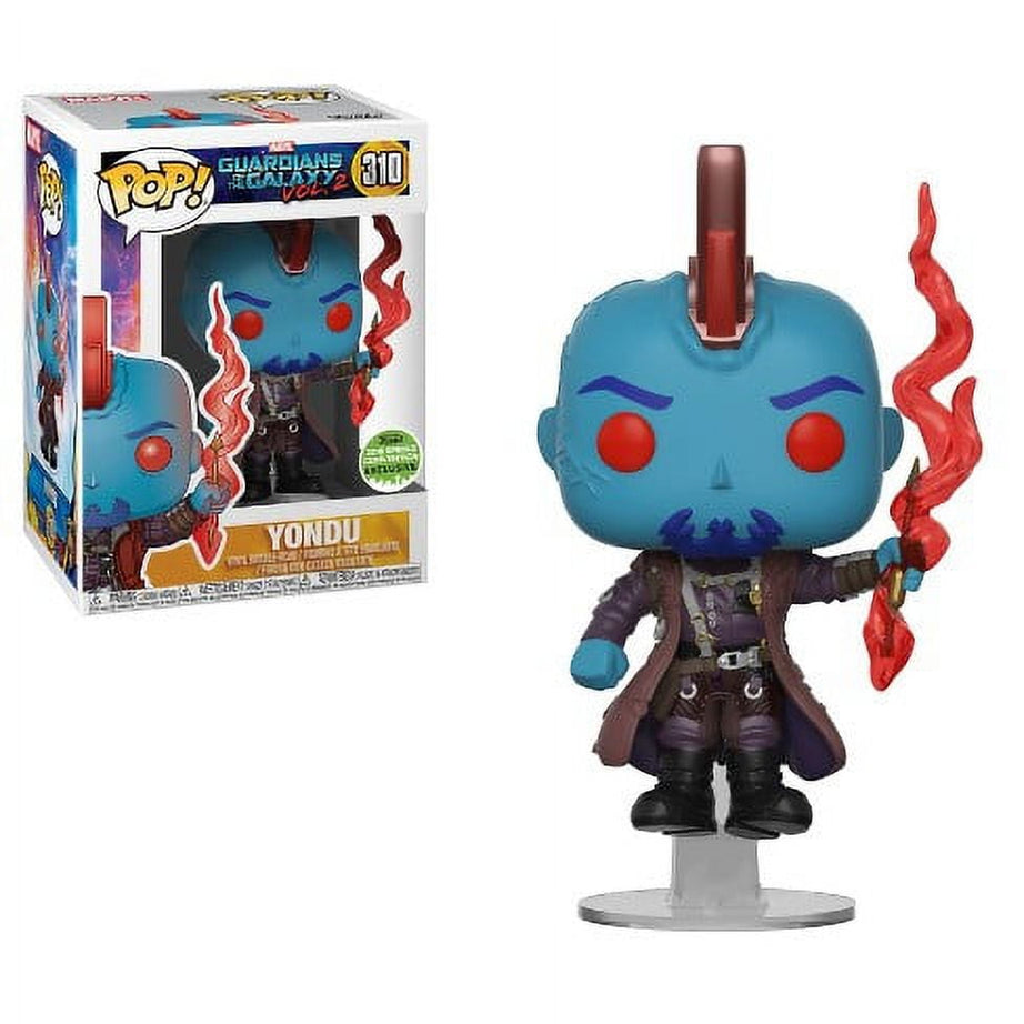 Funko Pop! Marvel Guardians Of The Galaxy Vol. 2 Yondu #310 ECCC 2018 Exclusive Shared Sticker