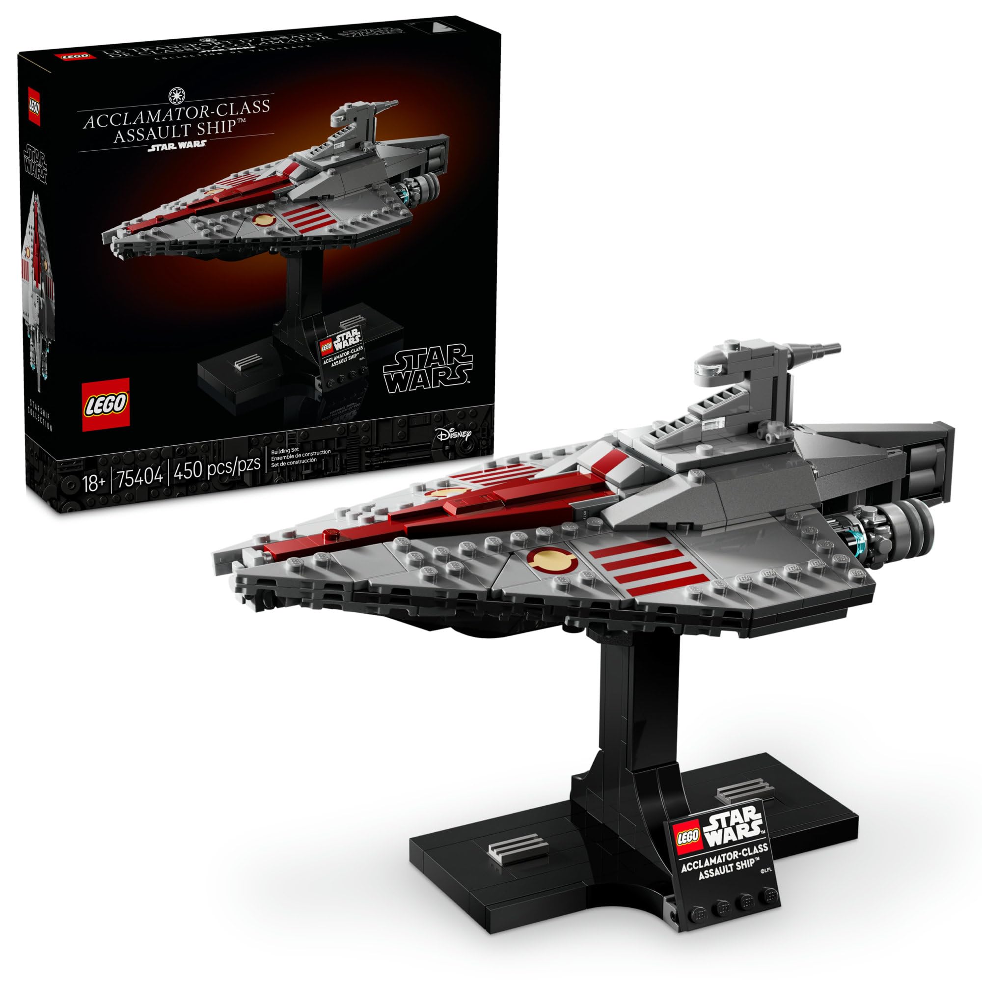 Lego Star Wars Acclamator Class Assault Ship #75404