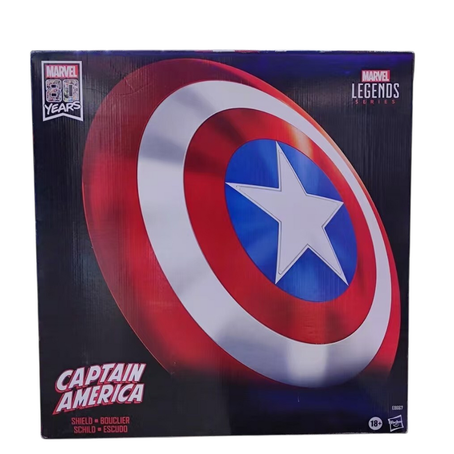 Loose 80 Years Marvel Legends Series Captain America Shield 1:1 Scale