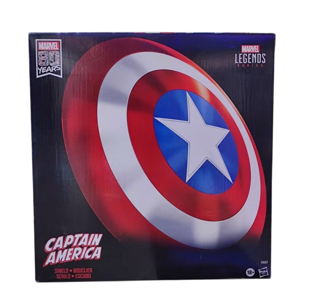 Loose 80 Years Marvel Legends Series Captain America Shield 1:1 Scale