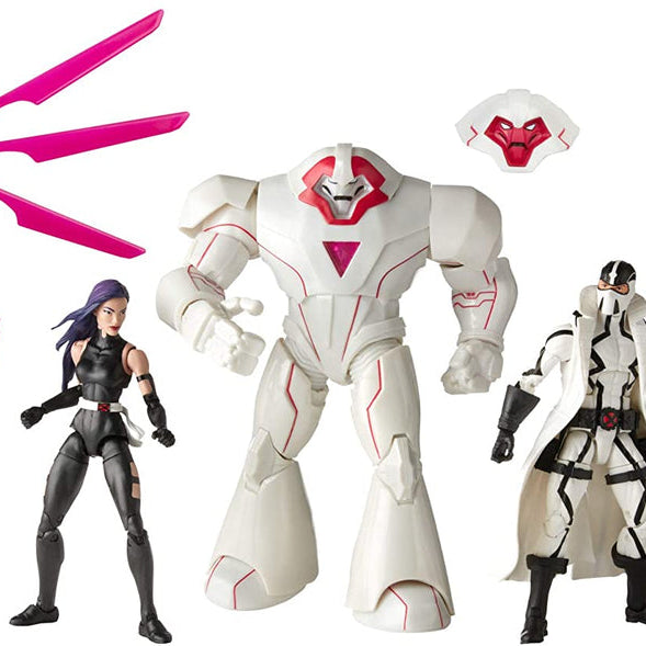 Hasbro Marvel Legends X-Men Psylocke/ Marvel's Nimrod /Fantomex Action Figure 3-Pack