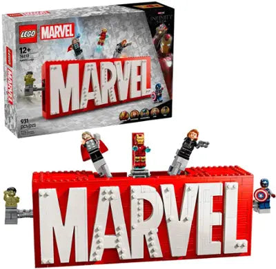 Lego Star Wars Marvel Studios The Infinity Saga Brick Built Marvel Logo #76313