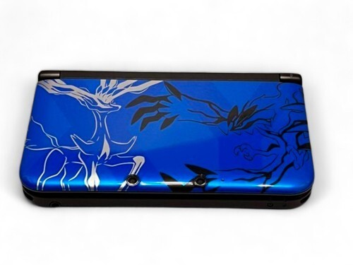 Nintendo 3DS XL Pokemon XY         Xerneas Yveltal Blue Limited Edition Handheld Video Game Console