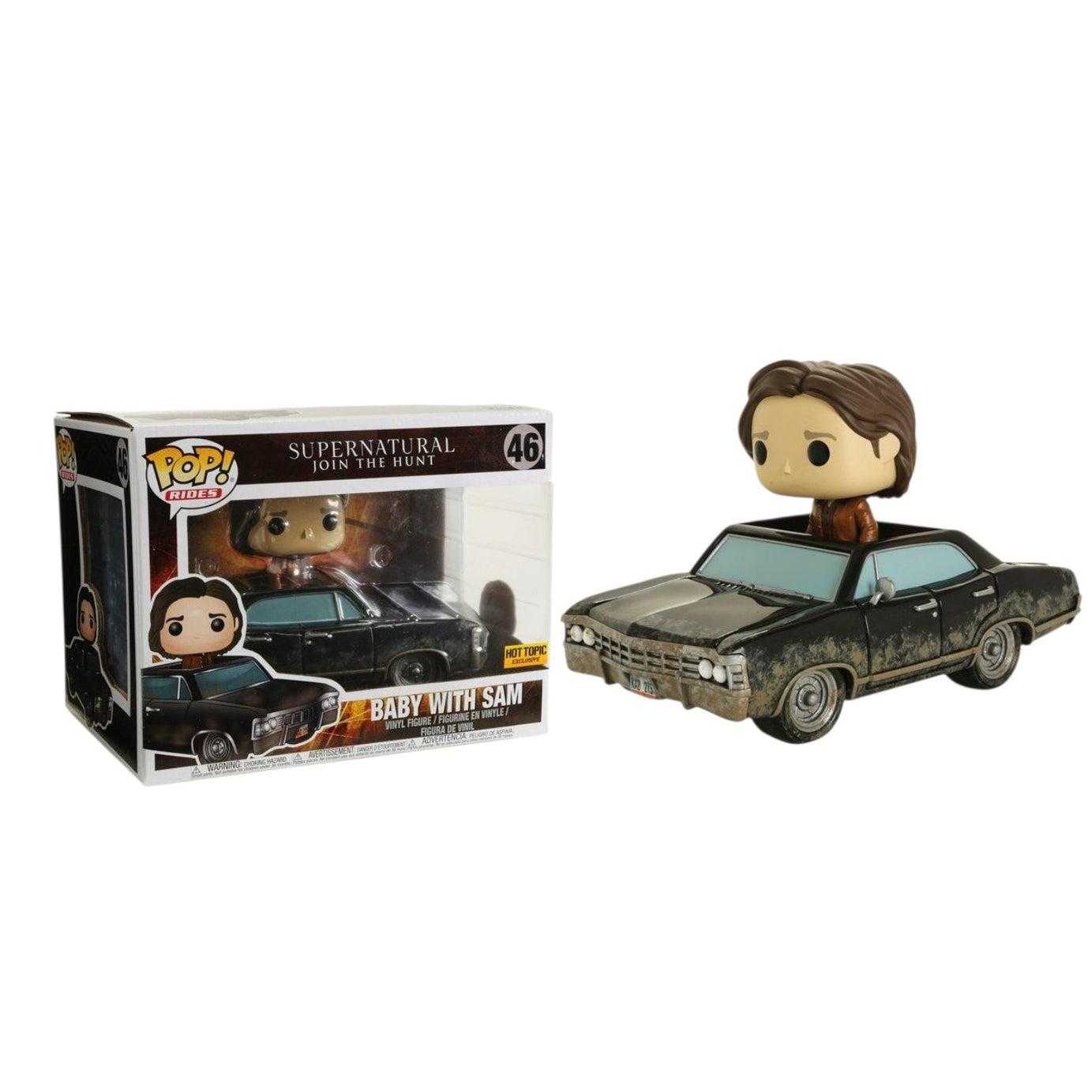 Funko Pop! Rides Supernatural Baby With Sam #46 Hot Topic Exclusive