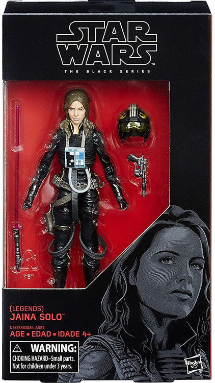 Hasbro Star Wars The Black Series (Legends) Jaina Solo #56 Action Figure