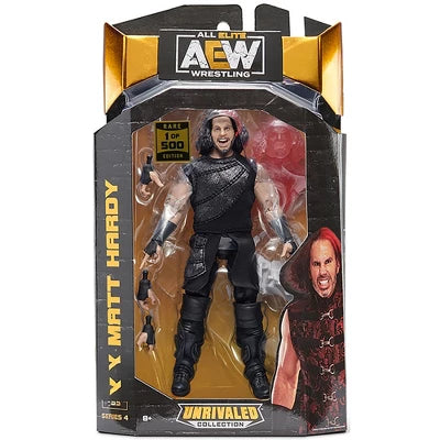Chase AEW Unrivaled Collection Series 4 Matt Hardy Action Figure 1 of 500 PCS