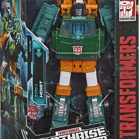Hasbro Transformers Earthrise War For Cybertron Trilogy Deluxe Class Hoist Action Figure