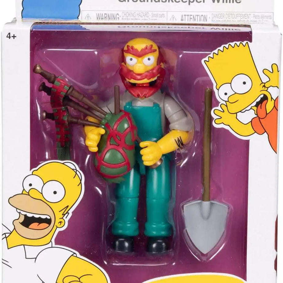 Jakks Pacific The Simpsons Groundskeeper Willie Action Figure