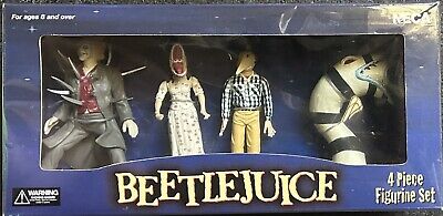 Neca Beetlejuice 4 Piece Figurine Set (2001)