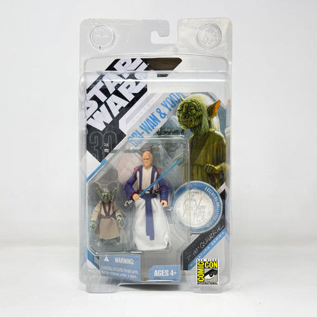 Hasbro Star Wars Concept Obi-Wan & Yoda Action Figure SDCC Exclusive 2-Pack