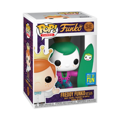 Funko Pop! Funko Freddy Funko as Surf's Up The Joker #SE Box of Fun 2019 LTD 3000 Pcs