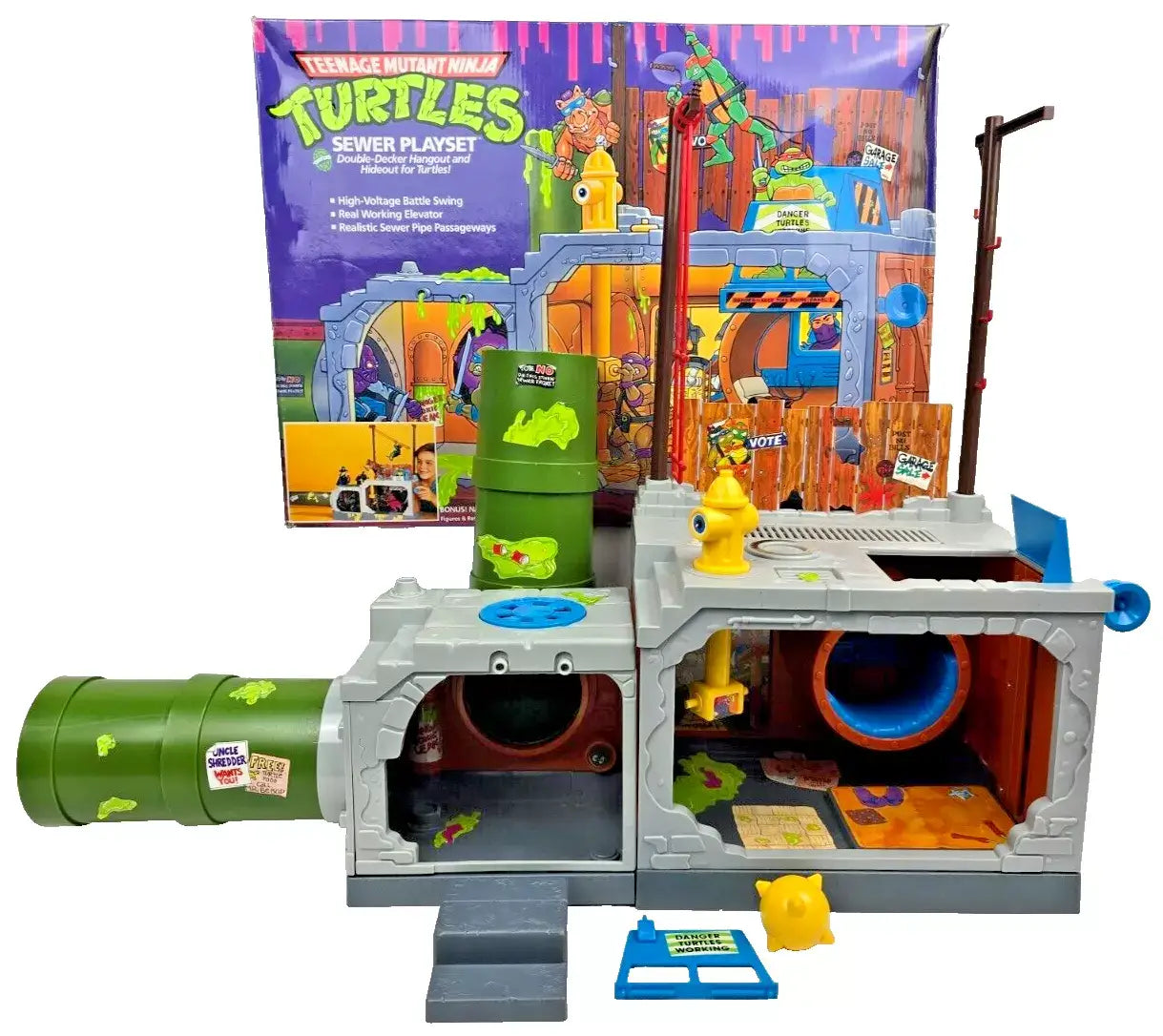 Playmates Teenage Mutant Ninja Turtles Sewer Playset