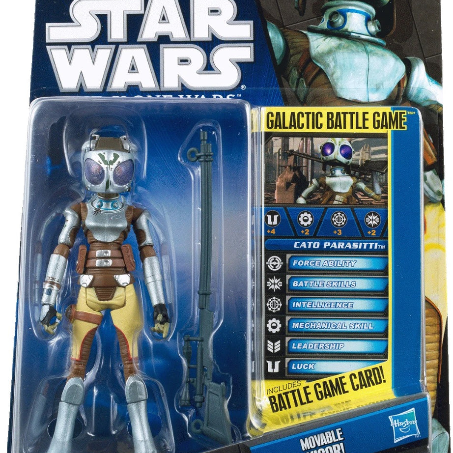 Hasbro Star Wars The Clone Wars Cato Parasitti 3.75 Inch Action Figure