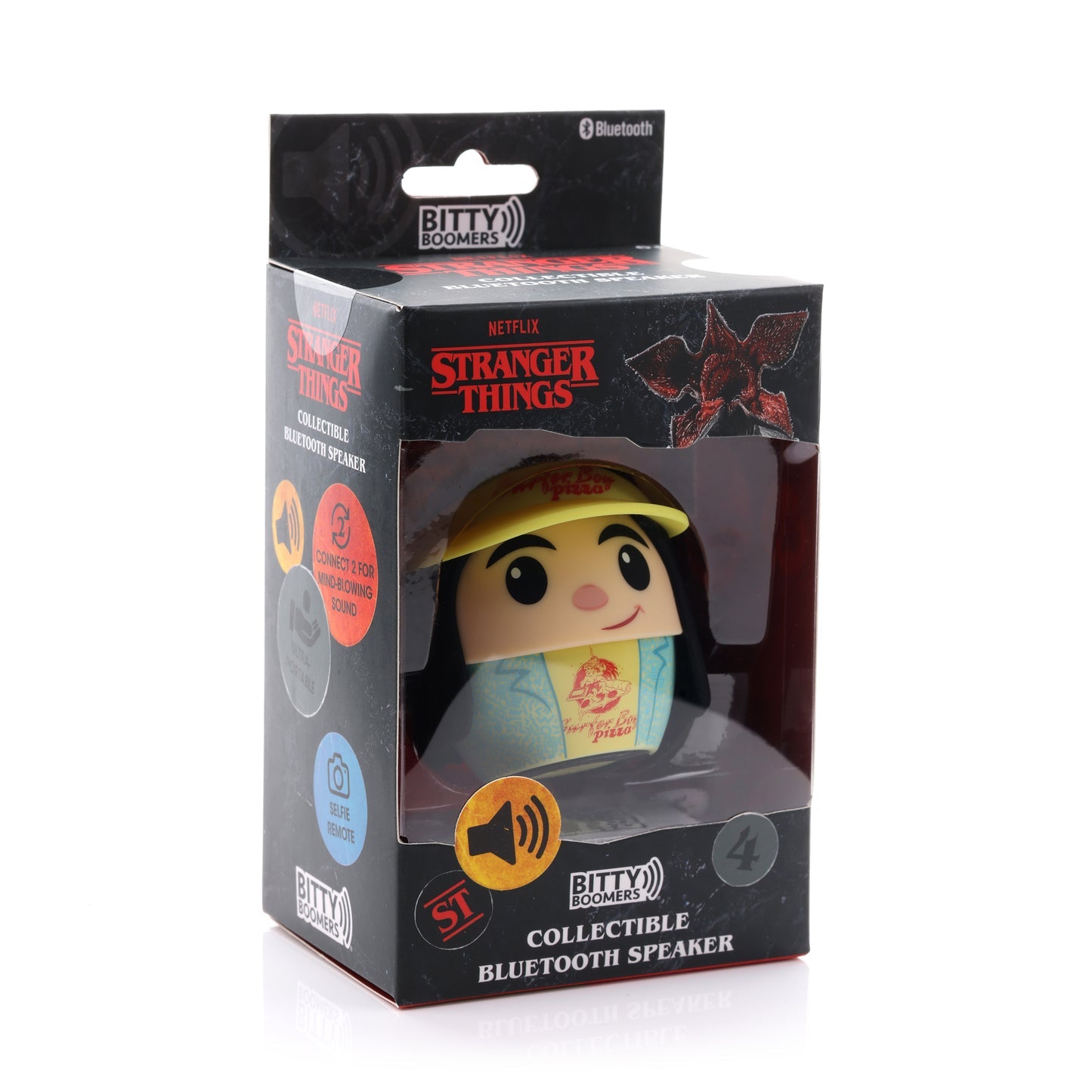 Bitty Boomers Netflix Stranger Things Argyle Collectible Mini Bluetooth Speaker