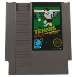 NES Tennis Video Game
