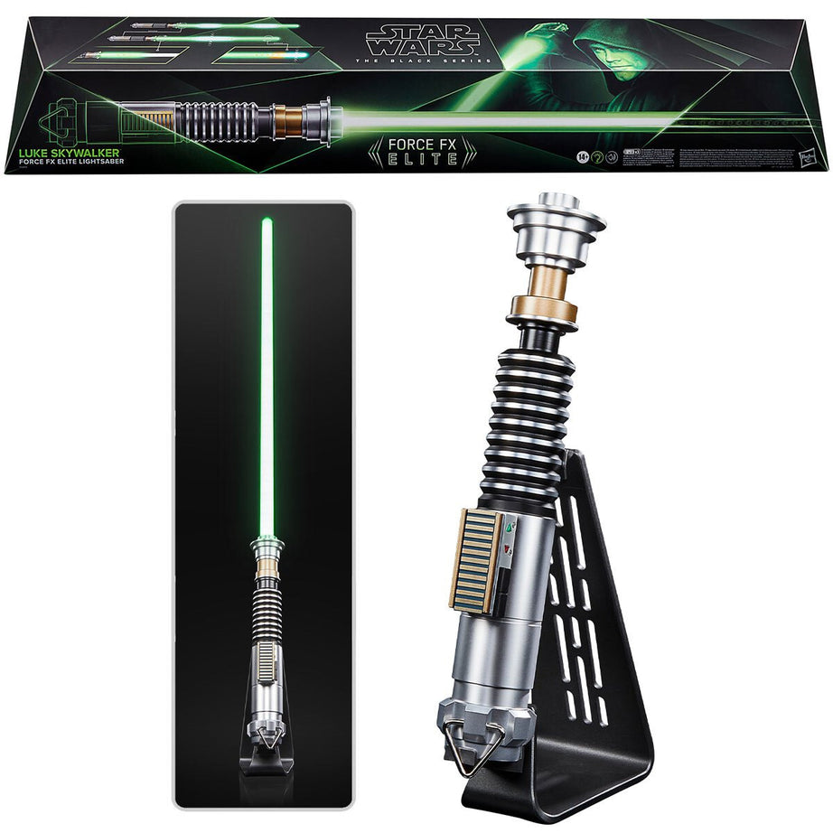 Hasbro Star Wars The Black Series Luke Skywalker Force FX Elite Lightsaber