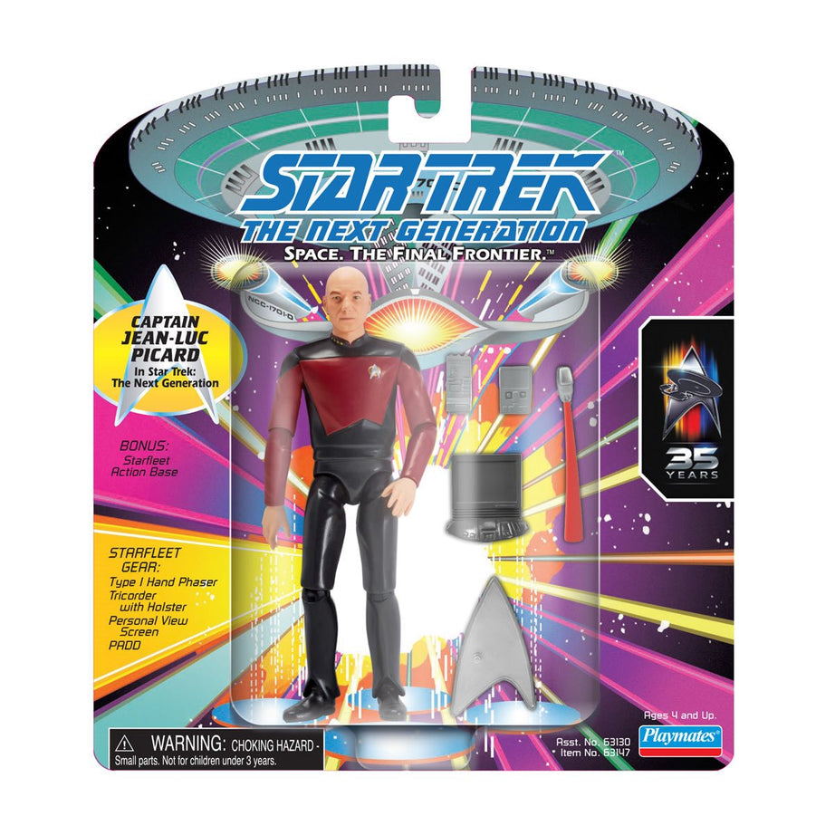 Playmates Star Trek The Next Generation Captain Jean-Luc Pixard Action Figure