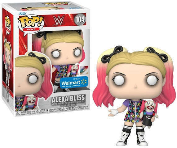 Funko Pop! WWE Alexa Bliss #104 Walmart Exclusive